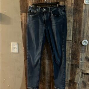 Levis Strauss & co 511 Dark Blue Denim Jeans 34 x 30 (J3)